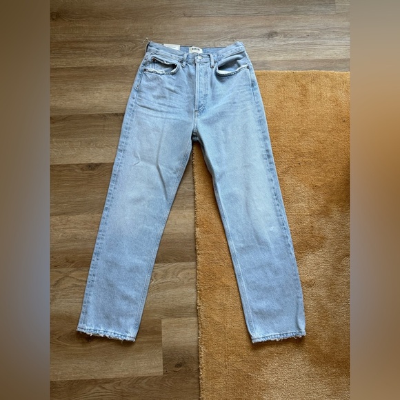 🦃NWT AGOLDE 90's Pinch Waist Jeans in Focus - Picture 5 of 9